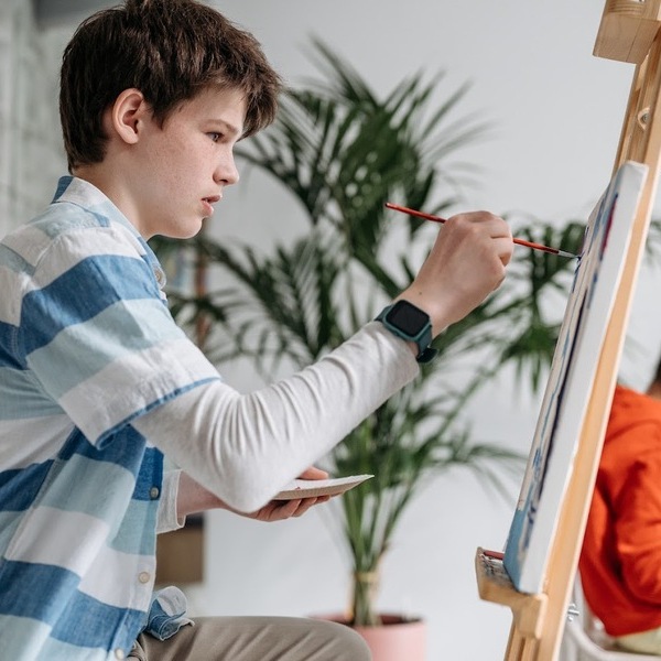 clases de pintura para adolescentes